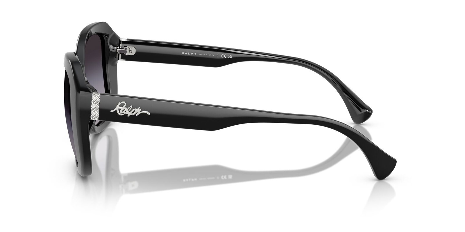 Das Bild zeigt die Bügel der Ralph Sonnenbrille RA5321U 50018G.